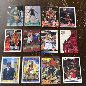 Dikembe Mutombo 12 Card Lot NM Fanimation Record Numbers Draft Rookie RC Classic